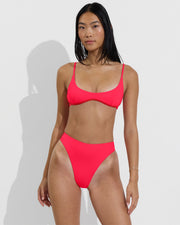 Club Top Micro - Rescue / Sweet Chili Heat + Throwback Thong - Rescue (Size S)