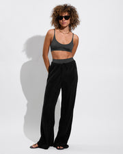 Club Top + Hi Hi Bottom - Eclipse + Journey Pant - Jet (Size S)