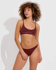 Club Top - Jam / Desert Plum + Rio Bottom - Jam (Size S)