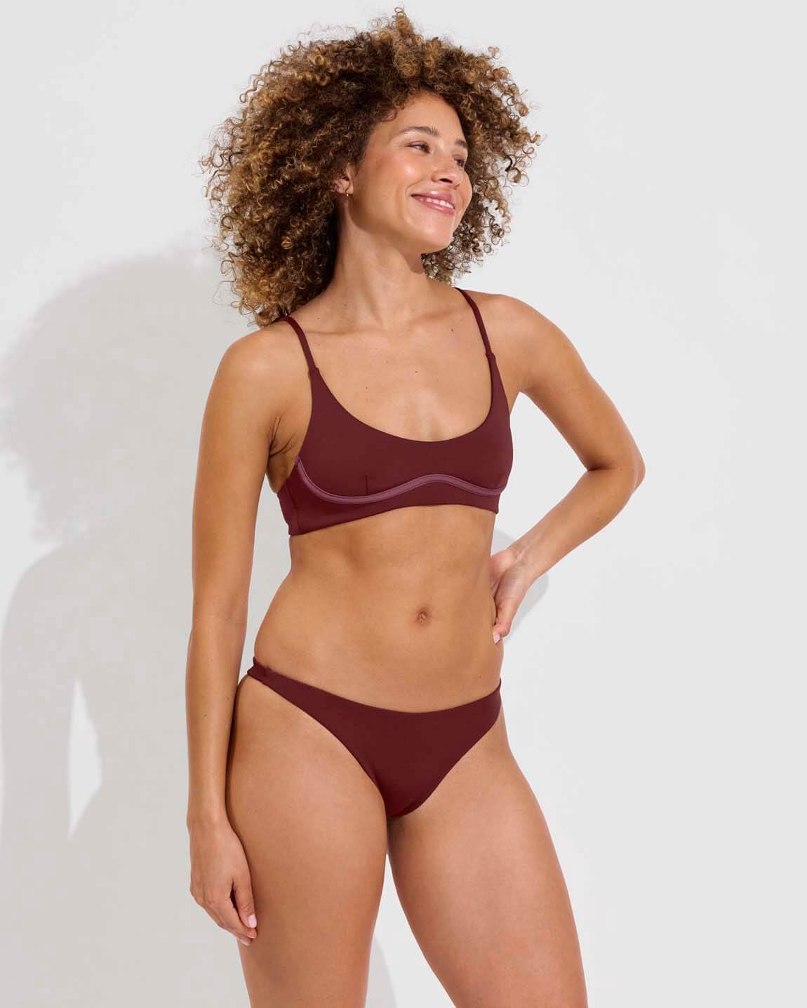 Club Top - Jam / Desert Plum + Rio Bottom - Jam (Size S)