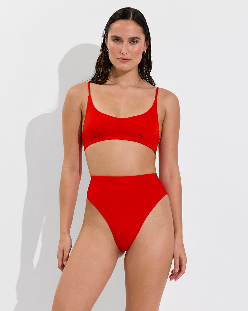 Club Top + Hi Hi Bottom *Cheeky - Sweet Chili Heat (Size S)