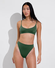 Club Top + Super Hi Hi Bottom - Tropics (Size S)