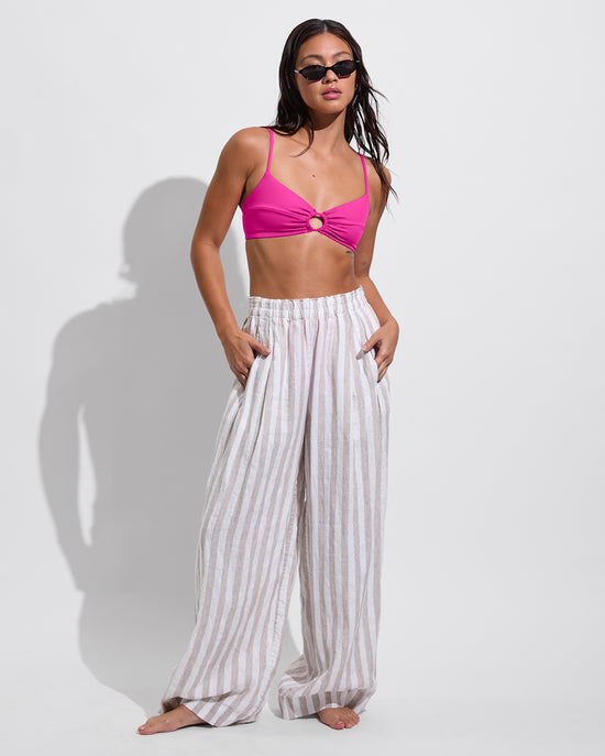 Coco Top - Hot + Coastal Pant - Beach/Coconut (Size S)