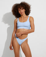 Double Scoop Top - Blue Skies