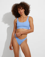 Double Scoop Top - Blue Skies