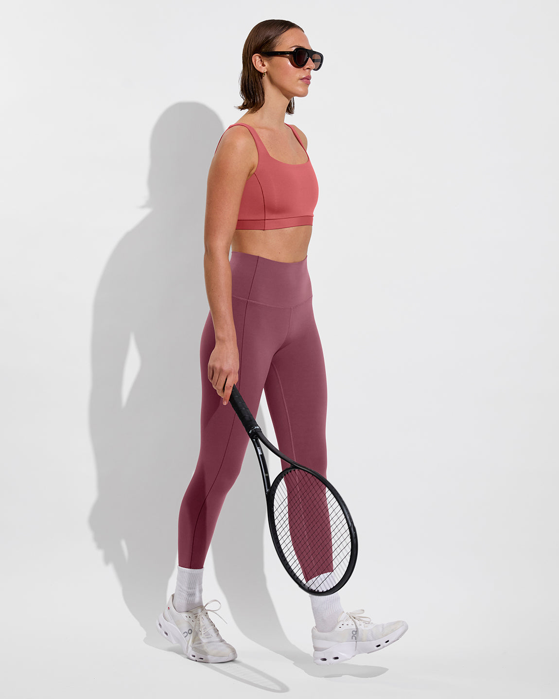 Top Shelf - Camp + Super Moves Tight - Desert Plum (Size S)