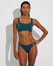 Double Scoop Top + Dip Bottom - Deep End (Size S)