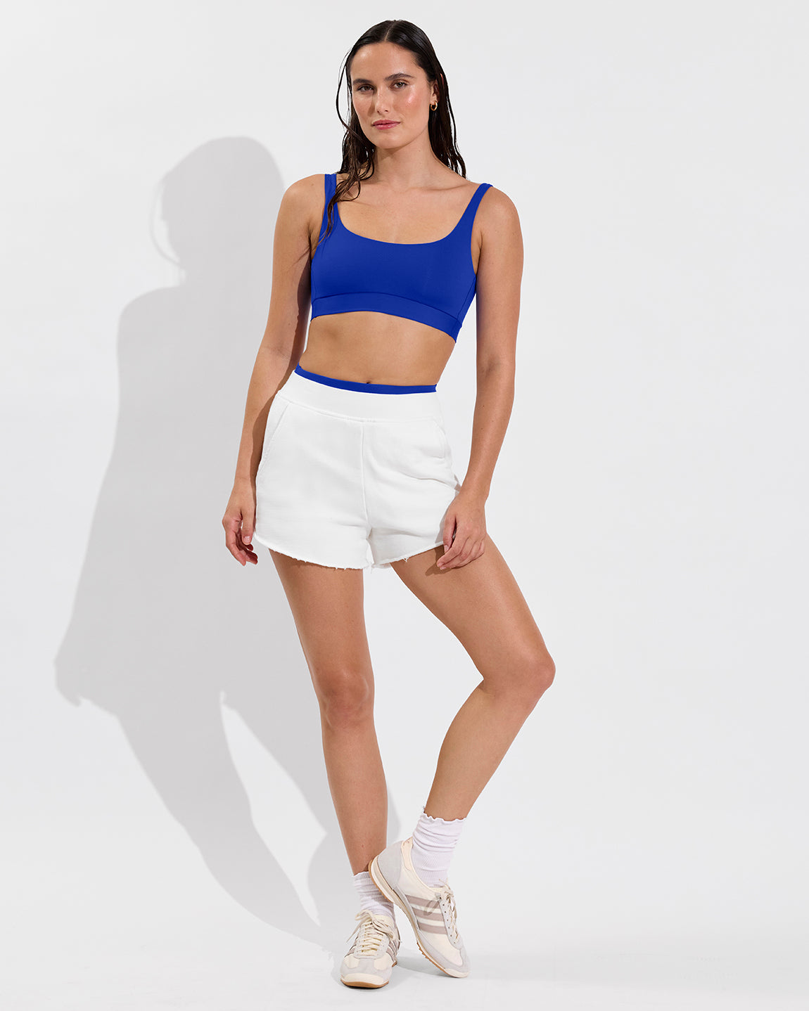 Double Scoop Top - First Place + Sports & Rec Short - Coconut (Size S)