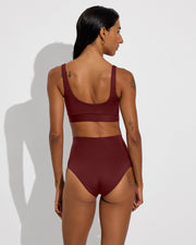 Double Scoop Top + Hi Tide Bottom - Jam (Size S)
