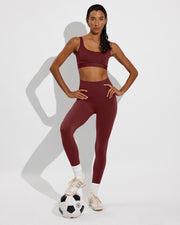Double Scoop Top + Super Moves Tight - Jam (Size S)