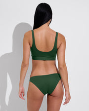 Double Scoop Top + Wear To Bottom - Tropics (Size S)