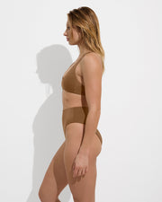Far Out Top + Hi Hi Bottom - Tan Lines (Size S)