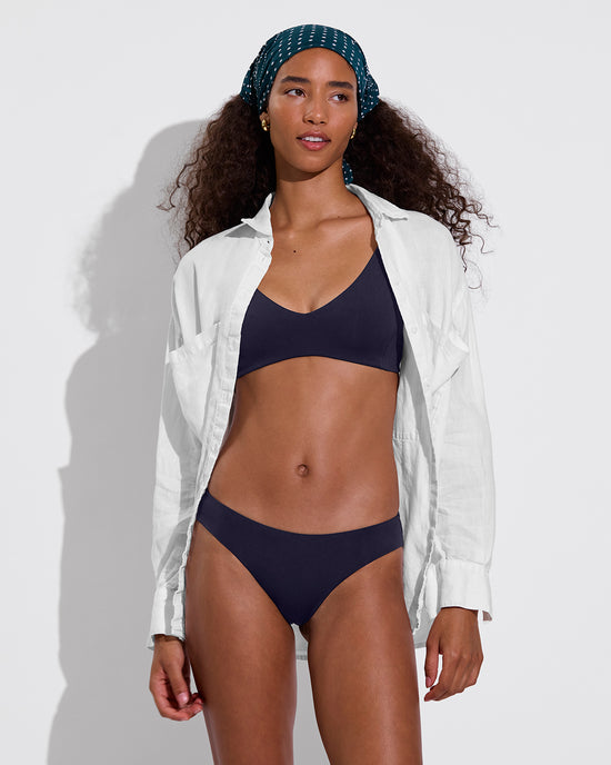 Getaway Button Down - Coconut (Size S/M) + Sunday Top + Halfmoon Bottom - Sprint (Size S)