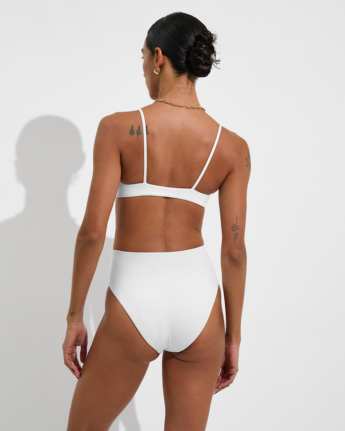Sunday Top + Hi Hi Bottom - Coconut (Size S)