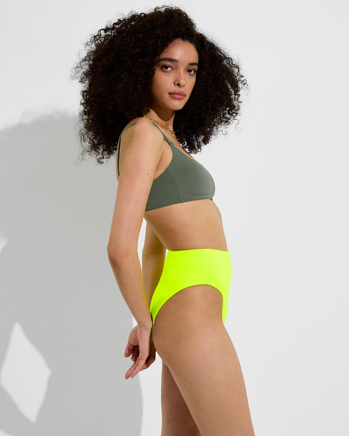 Pool Days Top - Agave + Hi Hi Bottom - Tourist (Size S)