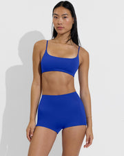 Pool Days Top + Hi Line Shortie - First Place (Size S)