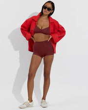 La Plage Top + Hi Line Shortie - Jam (Size S)
