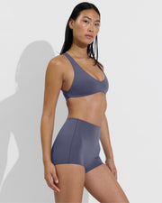 La Crosse Top + Hi Line Shortie - Varsity (Size S)