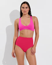 La Crosse Top - Hot + Hi Tide Bottom - La La Land (Size S)