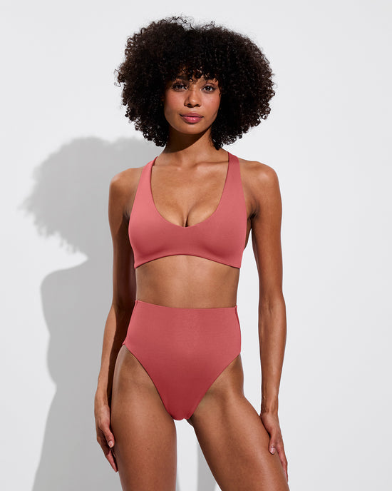 La Crosse Top + Hi Hi Bottom - Camp (Size S)