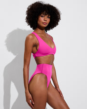 La Crosse Top + Hi Hi Bottom - Hot (Size S)