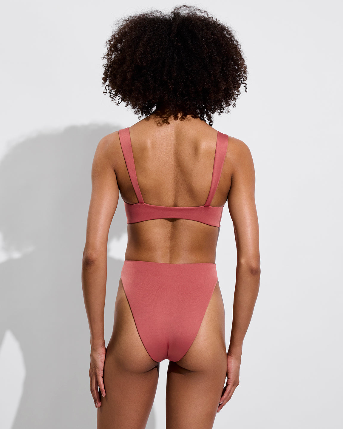 La Plage Top + Super Hi Hi Bottom - Camp (Size S)