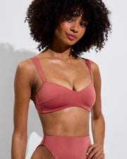 La Plage Top + Super Hi Hi Bottom - Camp (Size S)