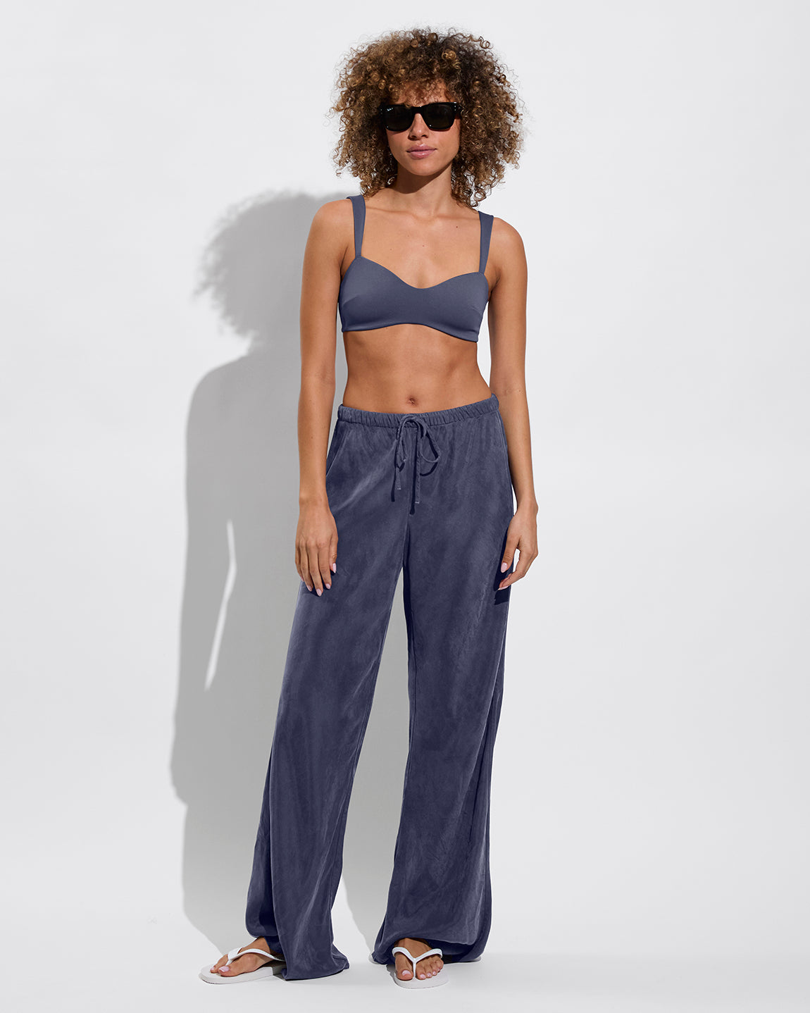 La Plage Top + Journey Pant - Varsity (Size S)