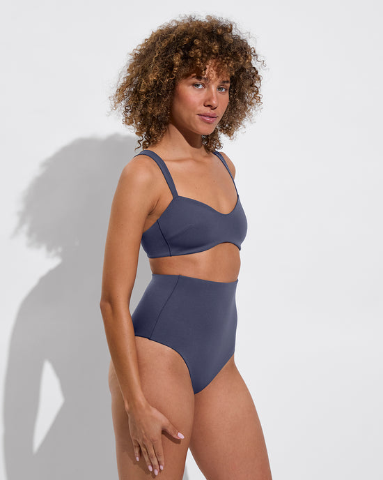 La Plage Top + Hi Tide Bottom - Varsity (Size S)