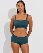 Top Shelf (32DD, Size S) + Lo Lo Shortie - Deep End (Size S)