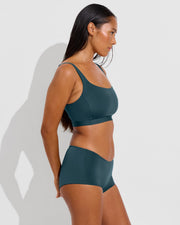 Top Shelf (32DD, Size S) + Lo Lo Shortie - Deep End (Size S)