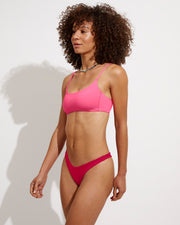 Pool Days Top - Zinc + Backside Thong - Pepper (Size S)