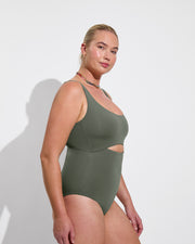 Peak Suit D+ - Agave (36DD, Size L)