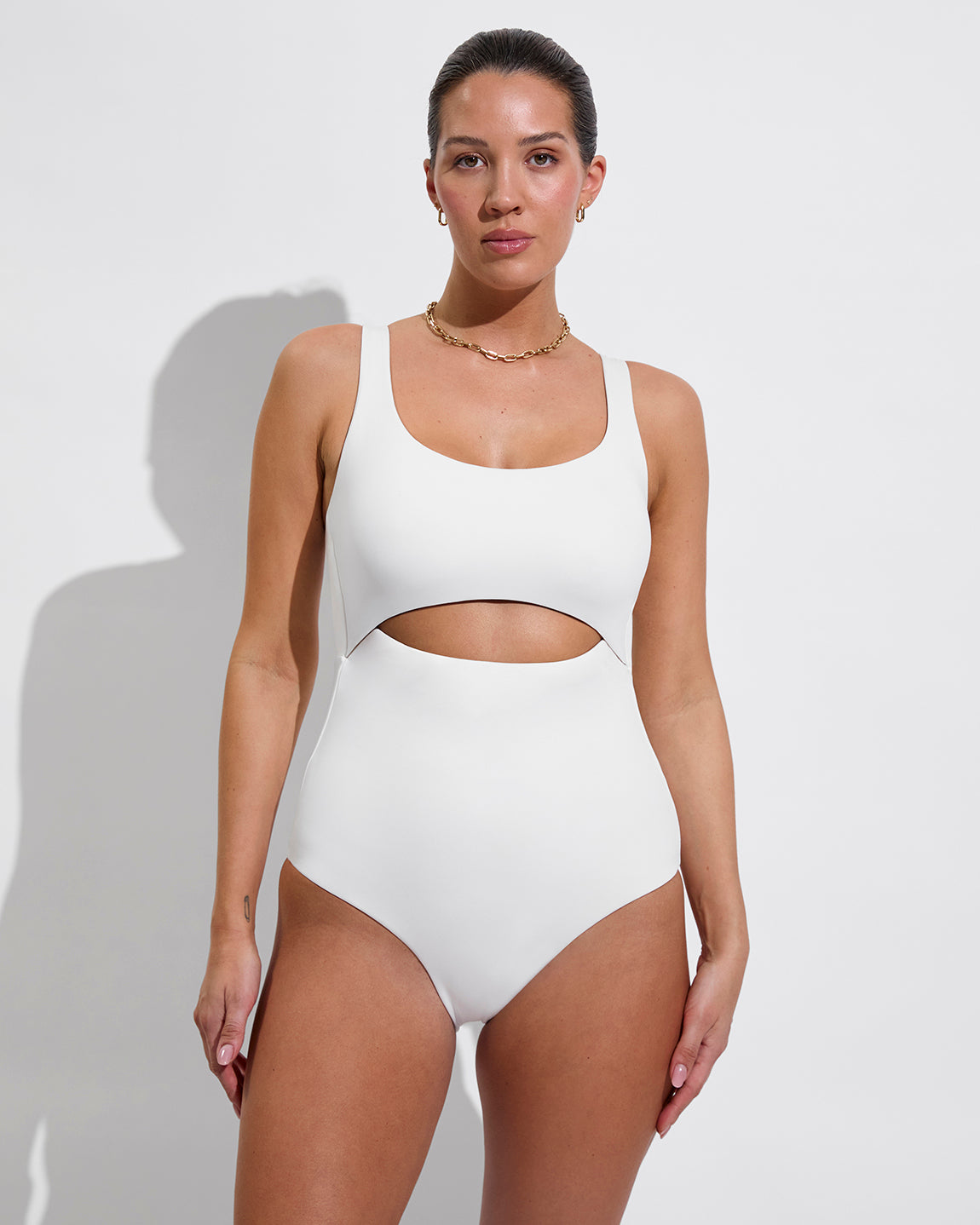 Peak Suit D+ - Coconut (34DD, Size L)