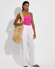 Peak Suit - Hot + Coastal Pant - Coconut (Size S)