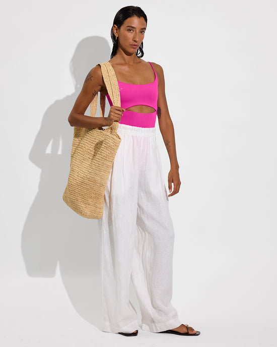 Peak Suit - Hot + Coastal Pant - Coconut (Size S)