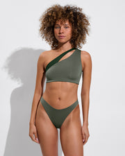 Playa Top - Agave / Palm + Dip Bottom - Agave (Size S)