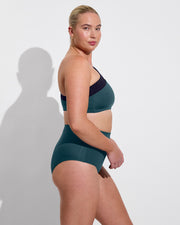 Playa Top D+ - Deep End / Sprint (36DD, Size L) + Hi Tide Bottom - Deep End (Size L)