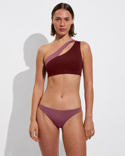 Playa Top - Jam / Desert Plum + Wear To Bottom - Desert Plum (Size S)