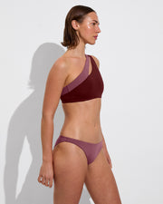 Playa Top - Jam / Desert Plum + Wear To Bottom - Desert Plum (Size S)
