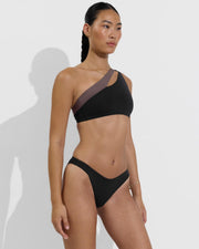 Playa Top - Jet / Stormy + Dip Bottom - Jet (Size S)