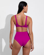 Plunge Top + Hi Tide Bottom - Aloha (Size S)