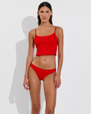 Pool Days Tankini + Wear To Bottom - Sweet Chili Heat (Size S)