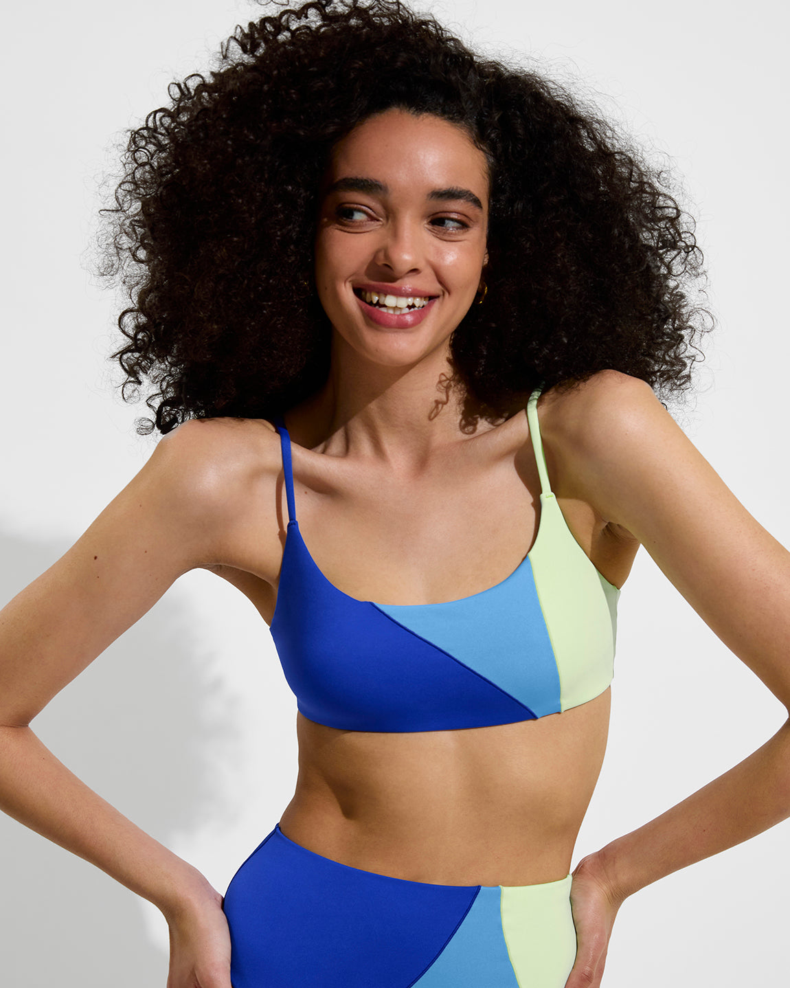 Pool Days Top + Hi Hi Bottom - First Place / Point Break / Mojito (Size S)