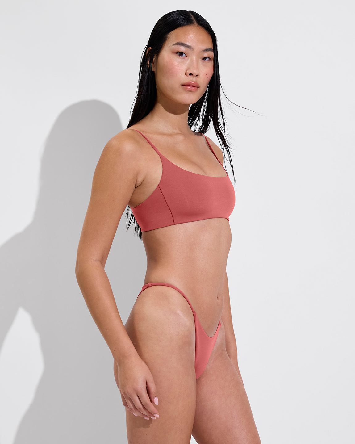 Pool Days Top + Skinny Dip Bottom - Camp (Size S)