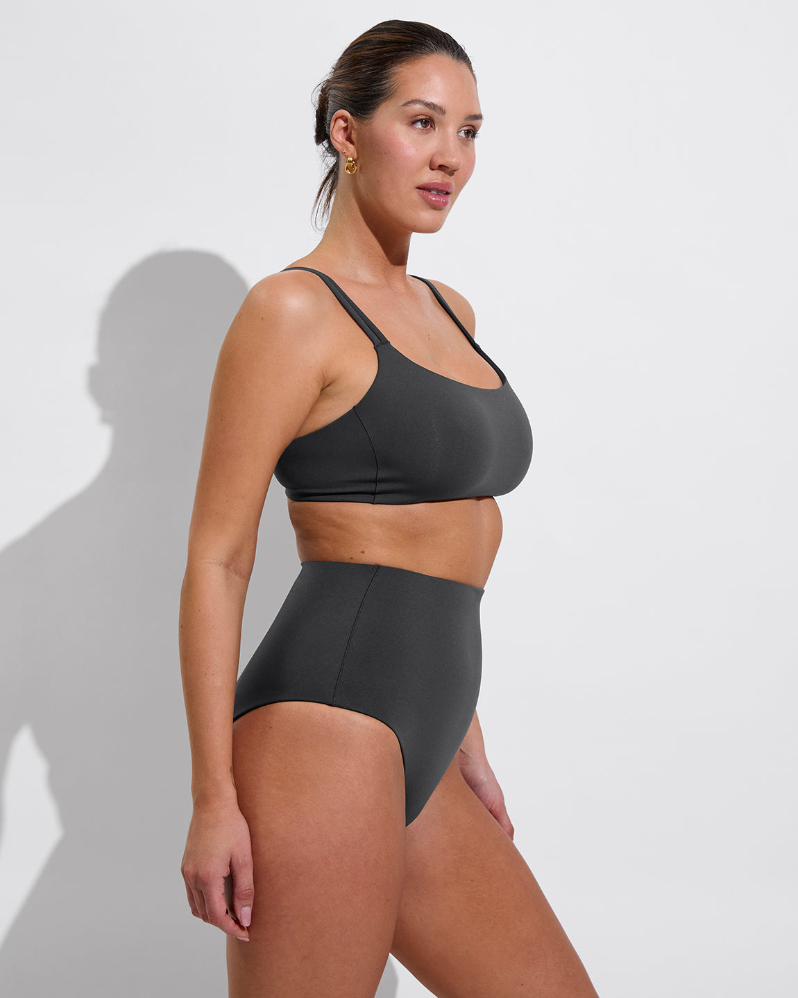 Pool Days D+ (34DD, Size L) + Hi Tide Bottom - Eclipse  (Size L)
