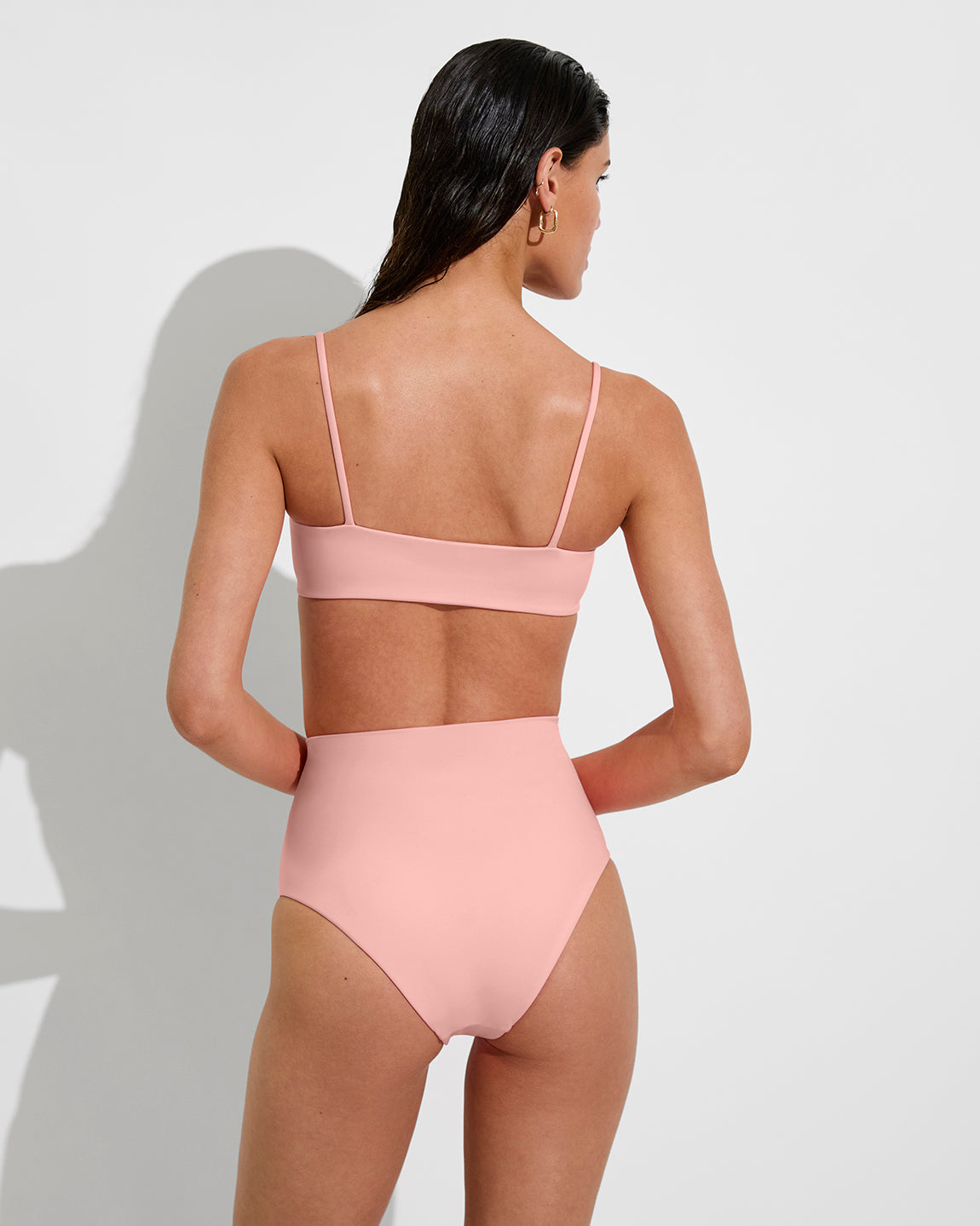 Pool Days Top + Hi Tide Bottom - Salt (Size S)