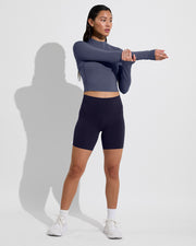 Rays Long Sleeve Top - Varsity + Super Moves Short 5" - Sprint (Size S)
