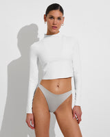 Rays Long Sleeve Top - Coconut