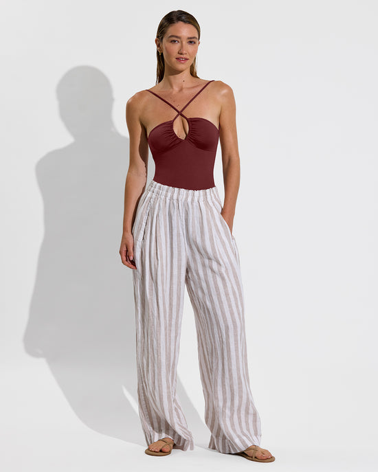 Reef Suit - Jam + Coastal Pant - Beach/Coconut (Size S)